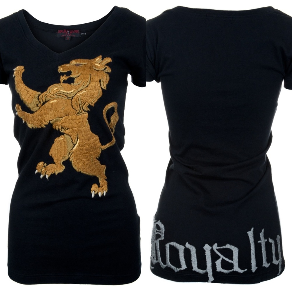 Brand New RAW 7 Silk Embroidered Royalty